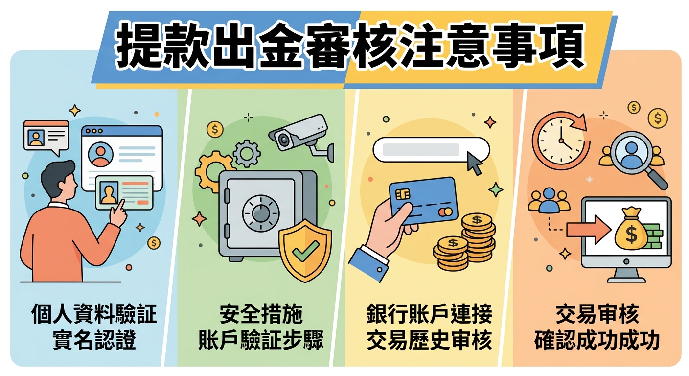 提款出金審核注意事項