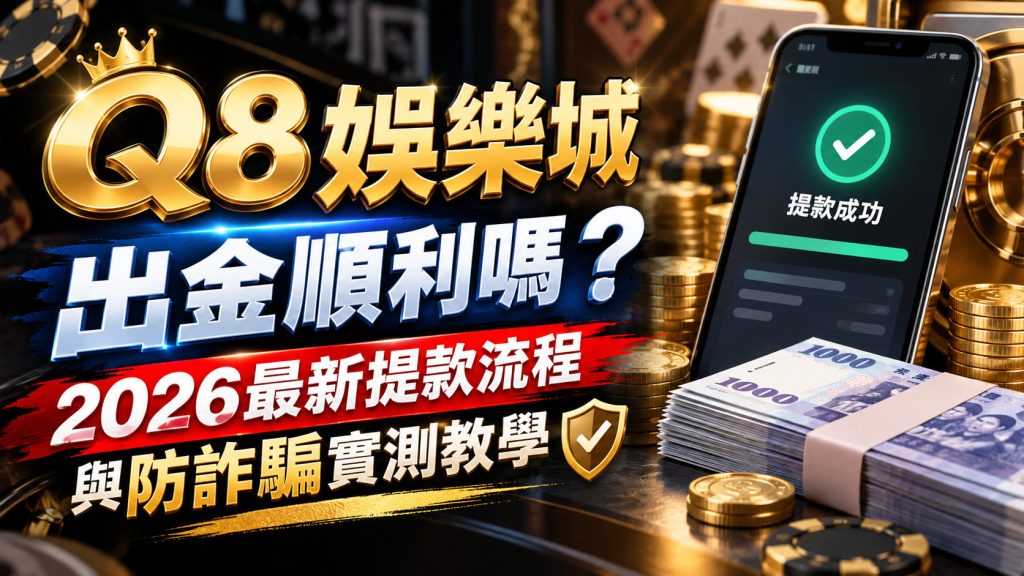 Q8娛樂城出金順利嗎?2026最新提款流程與防詐騙實測教學 Q8娛樂城出金順利嗎?2026最新提款流程與防詐騙實測教學
